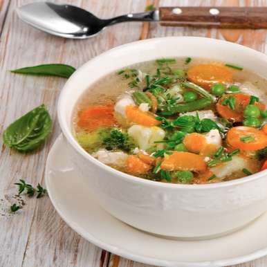 Chicken and Vegetable Soup to Sinus Cure