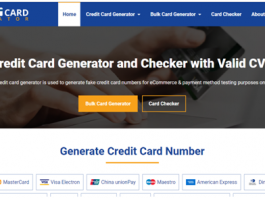 Credit Card Generator