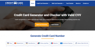 Credit Card Generator