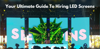 LED screens for hire